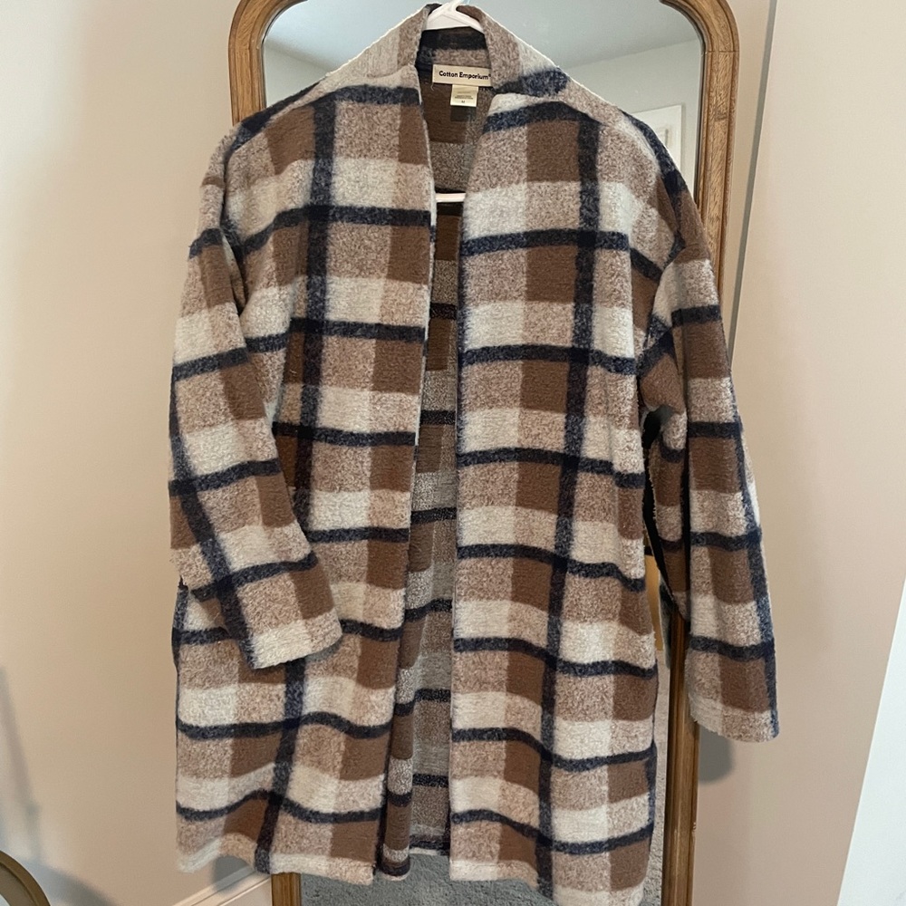 Cotton Emporium Flannel Plaid Jacket